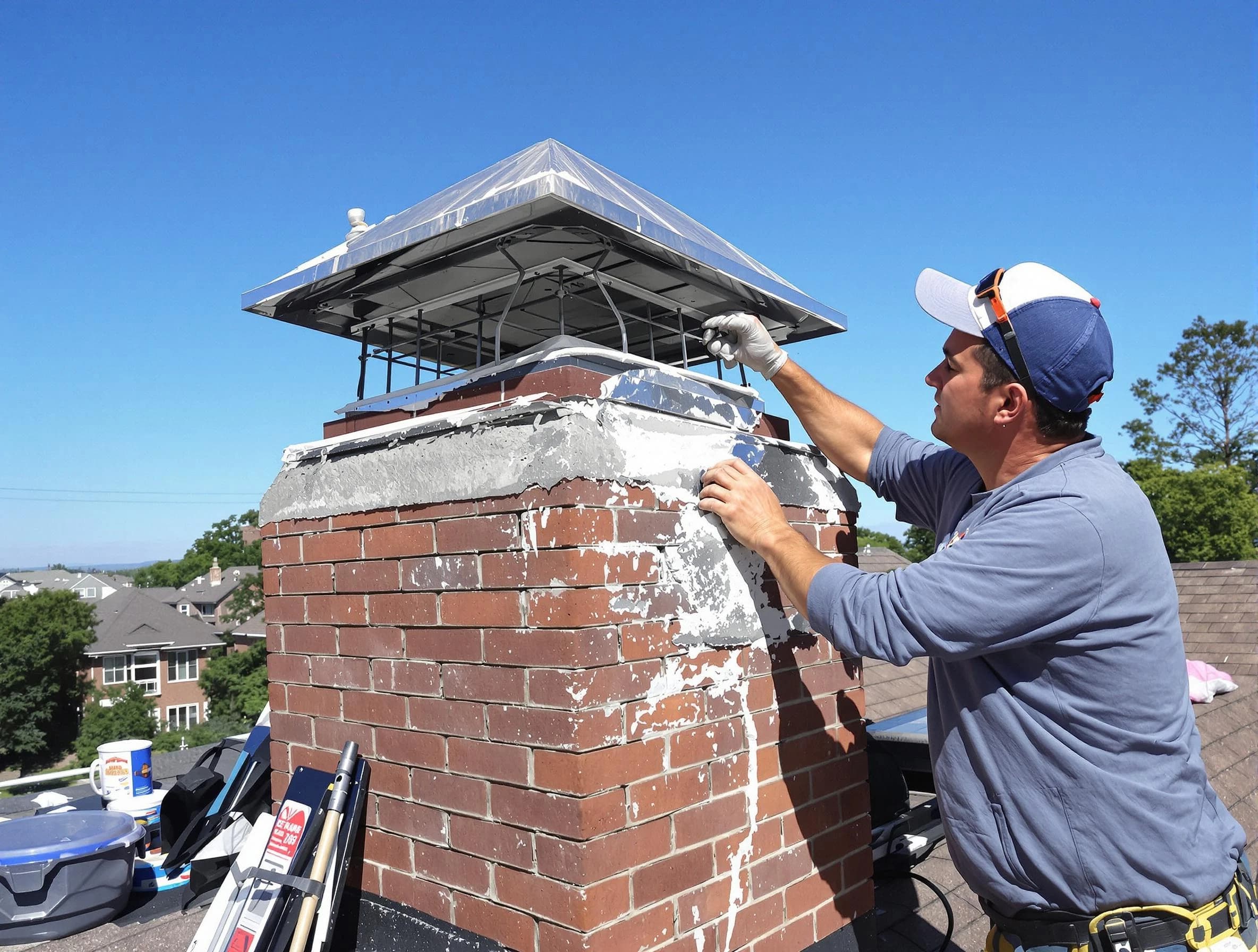Chimney Crown Services service in Talladega, AL